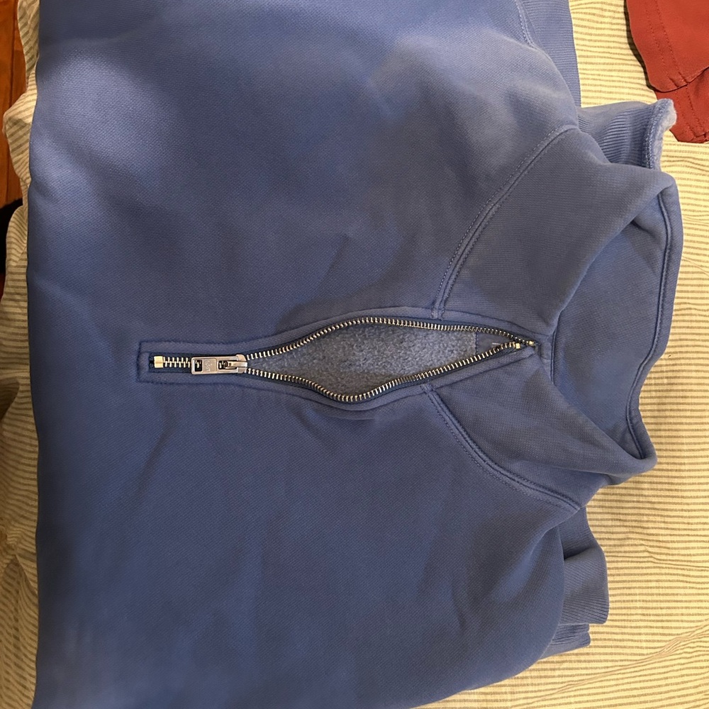 Abercrombie & Fitch Gray Fleece-Lined Jacket